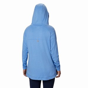 Columbia PFG Reel Relaxed™ Hoodie Dam Blå (OLVXT8275)